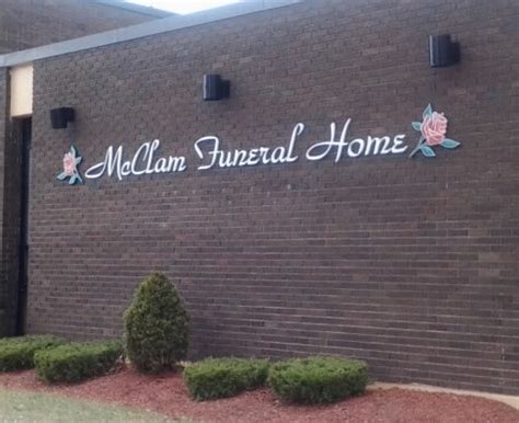 . . Mcclam funeral home